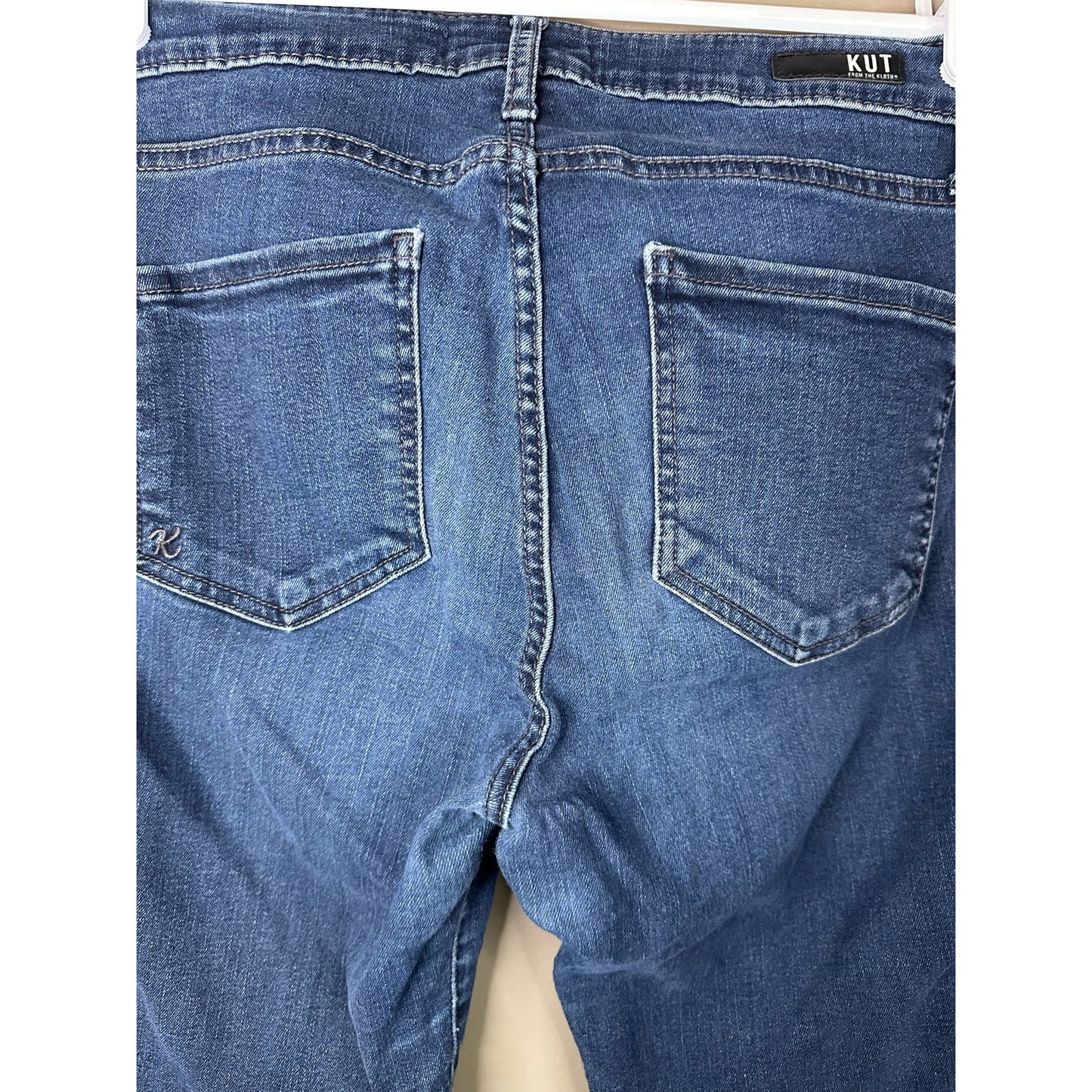 Kut From The Kloth ‘Mia Fab AB Toothpick Skinny’ Medium Wash Jeans Size 8