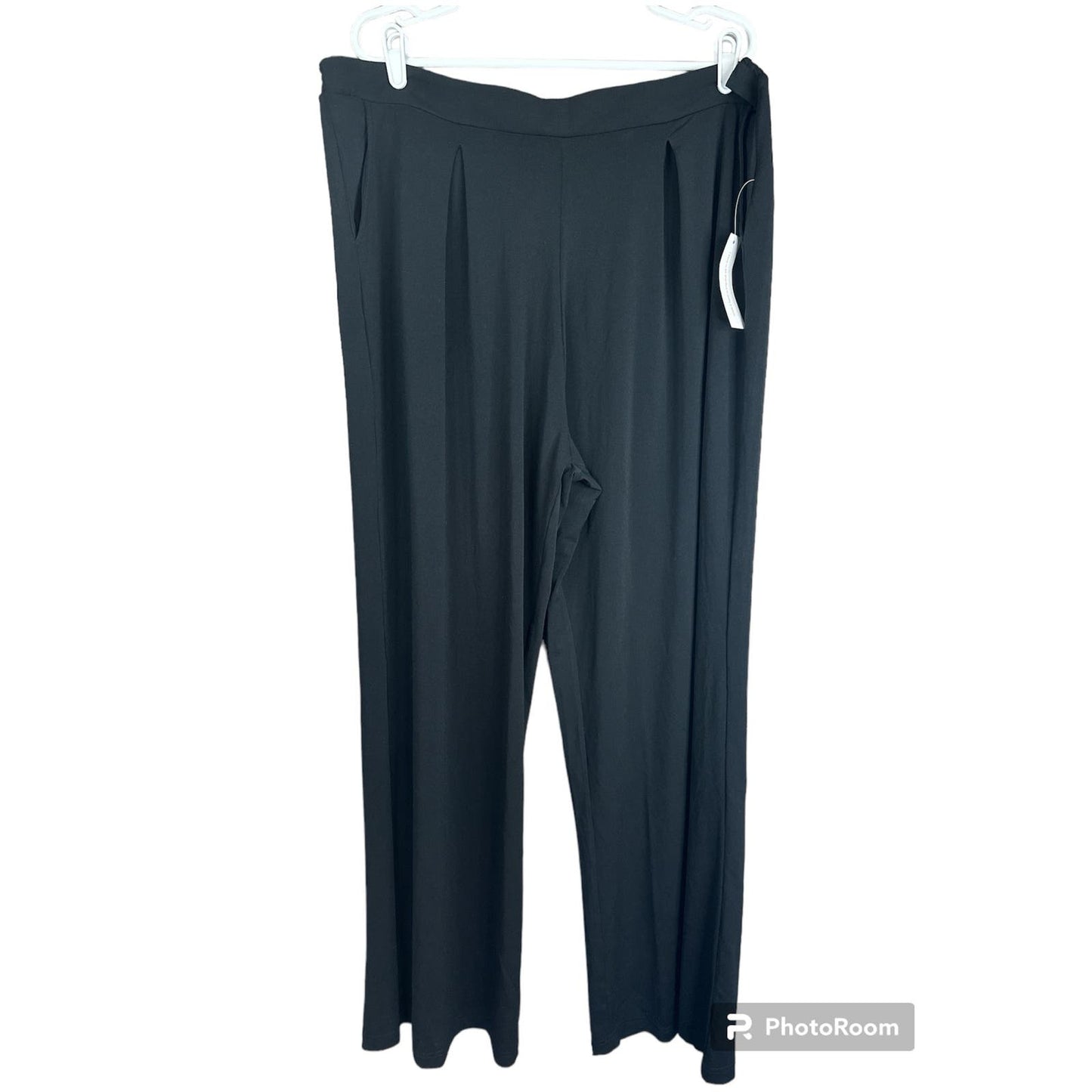 NWT ModCloth Black Stretchy Dress Pants With Pockets 2XL