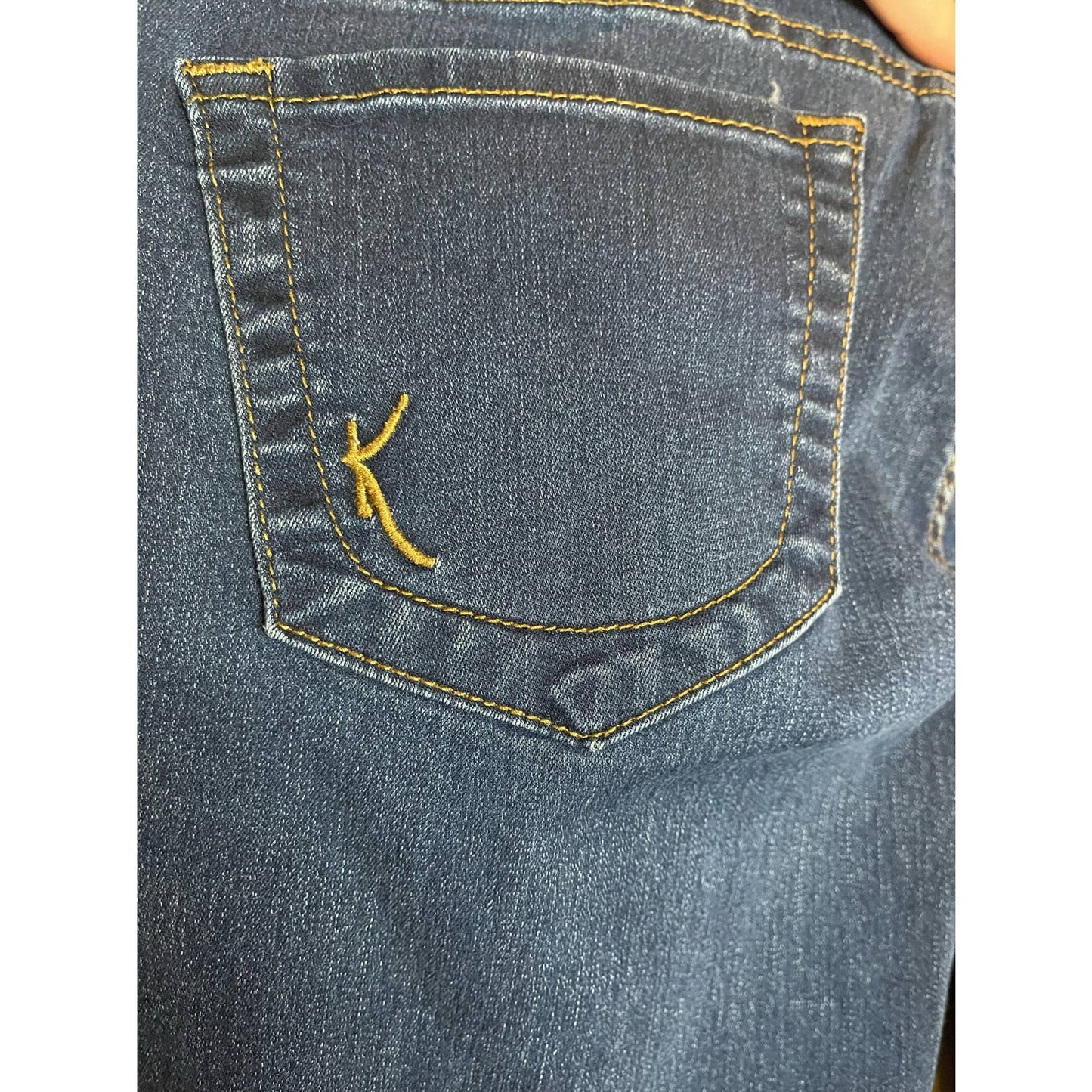 Kut From The Kloth Sienna Dark Wash Skinny Blue Jeans Size 8