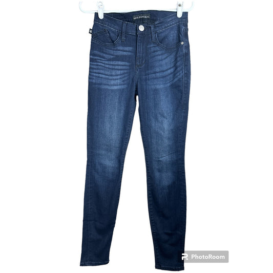 Rock & Republic Kashmiere Dark Wash Skinny Blue Jeans Size 6