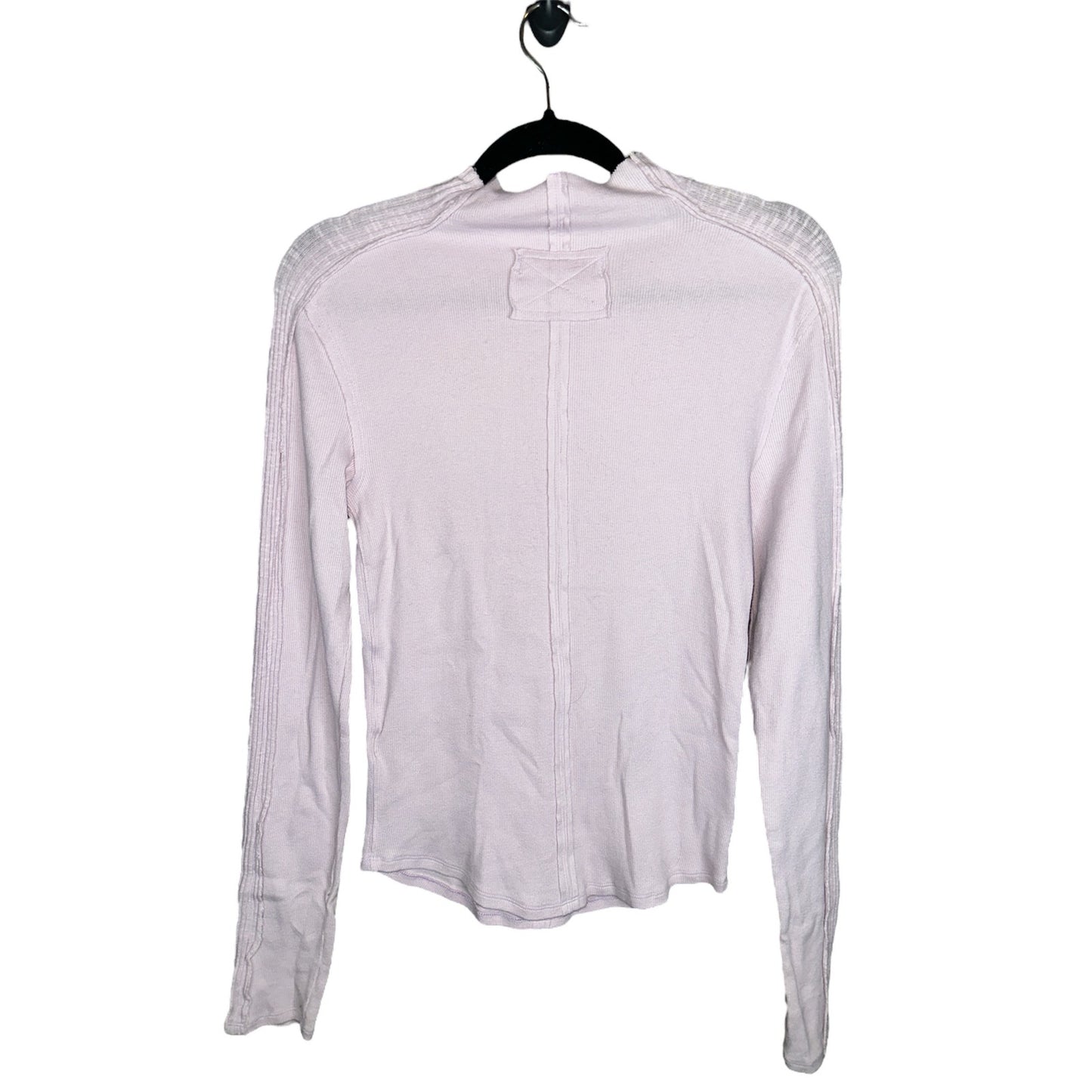 We The Free 'Bolero' Light Purple Long Sleeve Ribbed Turtle Neck Blouse Size S