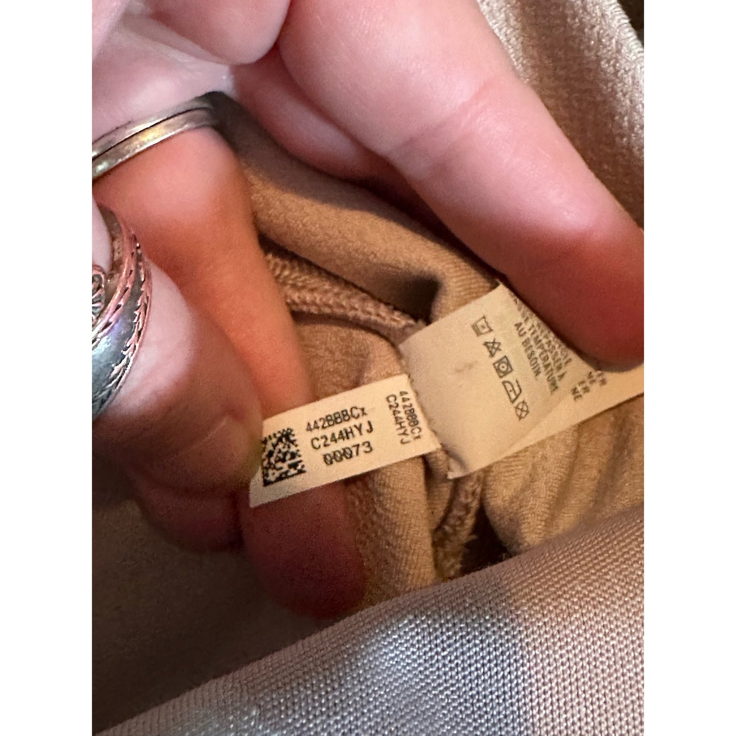 Offline By Aerie Light Pink Camouflage High Waisted Leggings Size Small