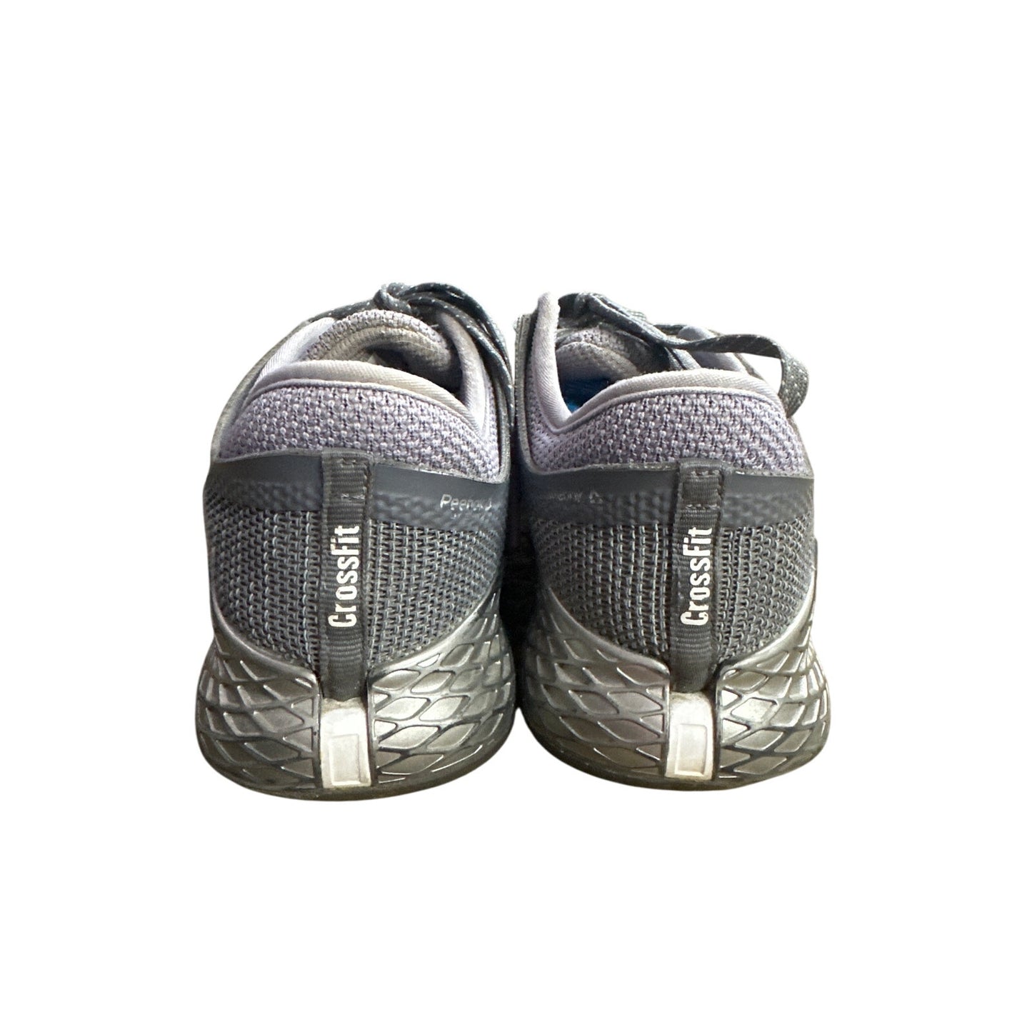 Reebok Women’s Nano 9 Cross Trainer Lace Up Grey Running Tennis Shoe Size 9