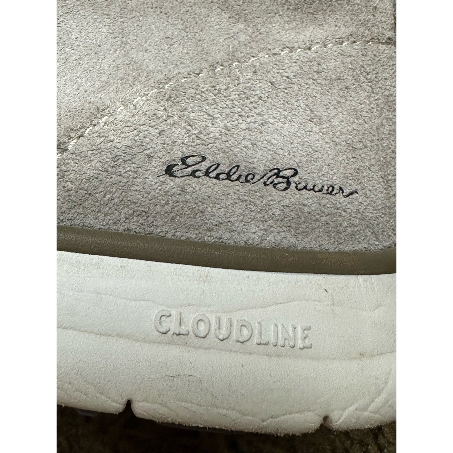 Women’s Eddie Bauer Grey Lace Up High Top ‘Cloudline’ Chukka Shoe Size 9.5