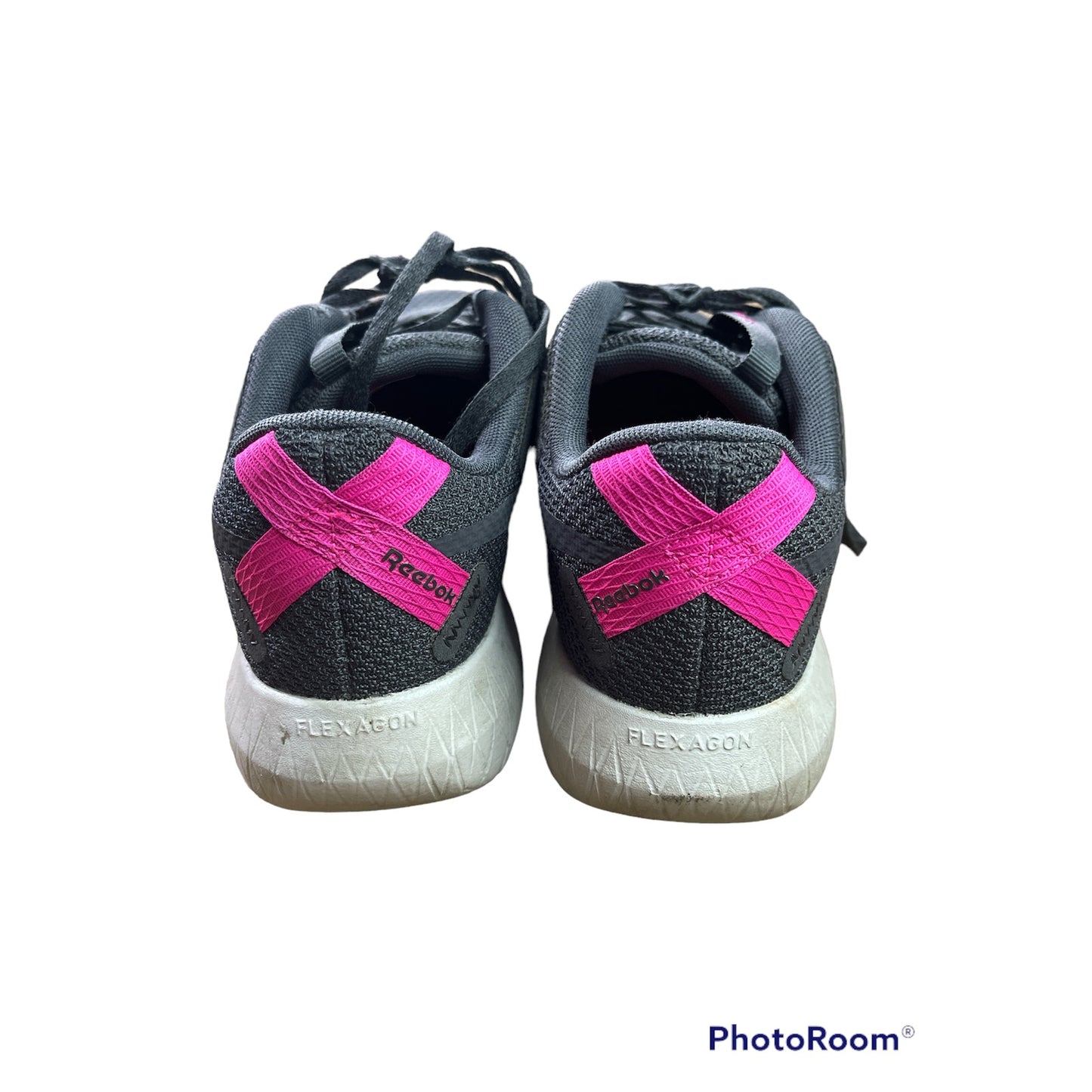 Reebok Women’s Flexagon Force 2 Pink Grey Athletic Shoes Size 8