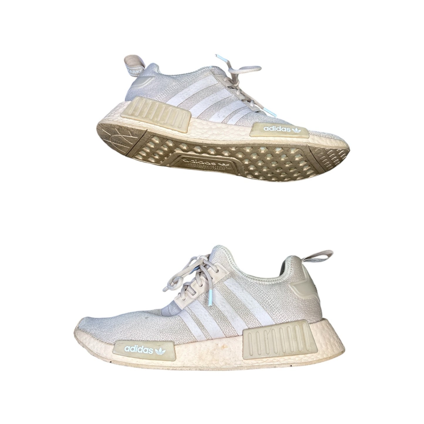 Adidas Women’s Peach Pink Lace Up NMD R1 Athletic Workout Shoes Size 9