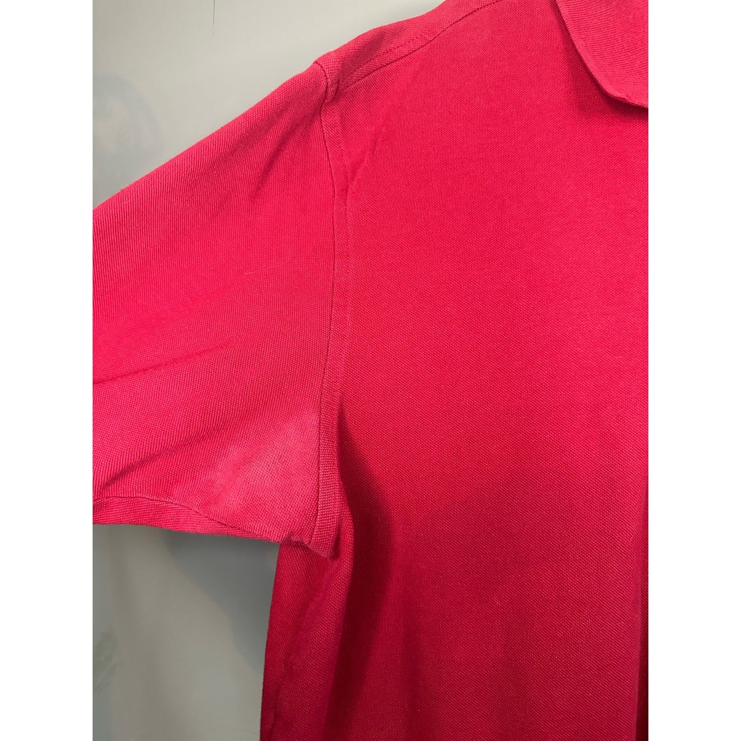 Antigua Men’s Collared Short Sleeve Button Up Red UGA Polo Size Medium
