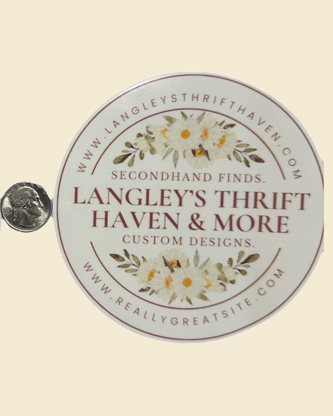 Custom Photo or Logo Sticker – Personalized Waterproof Vinyl Decal with Your Image – Great for Businesses, Gifts, and Personal Use