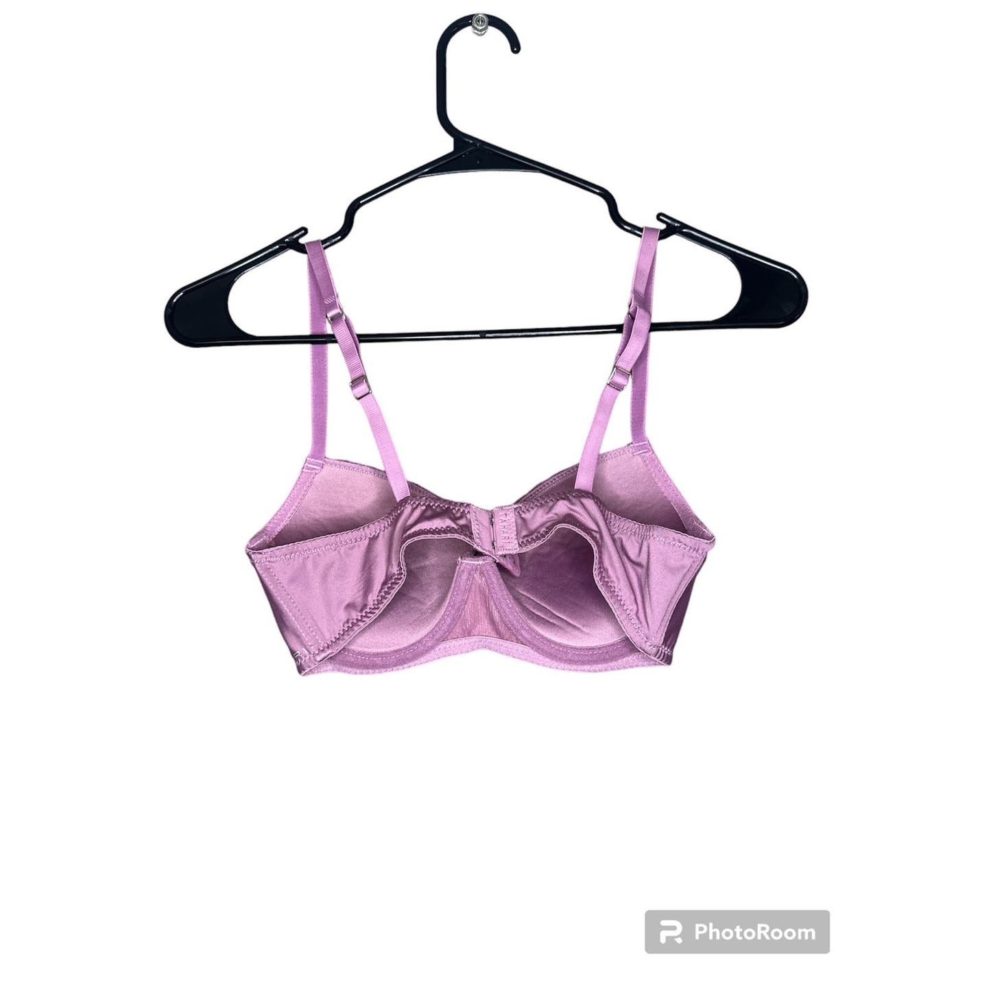 Tahari Purple Plum Underwire Lightly Lined Bra Size 34B