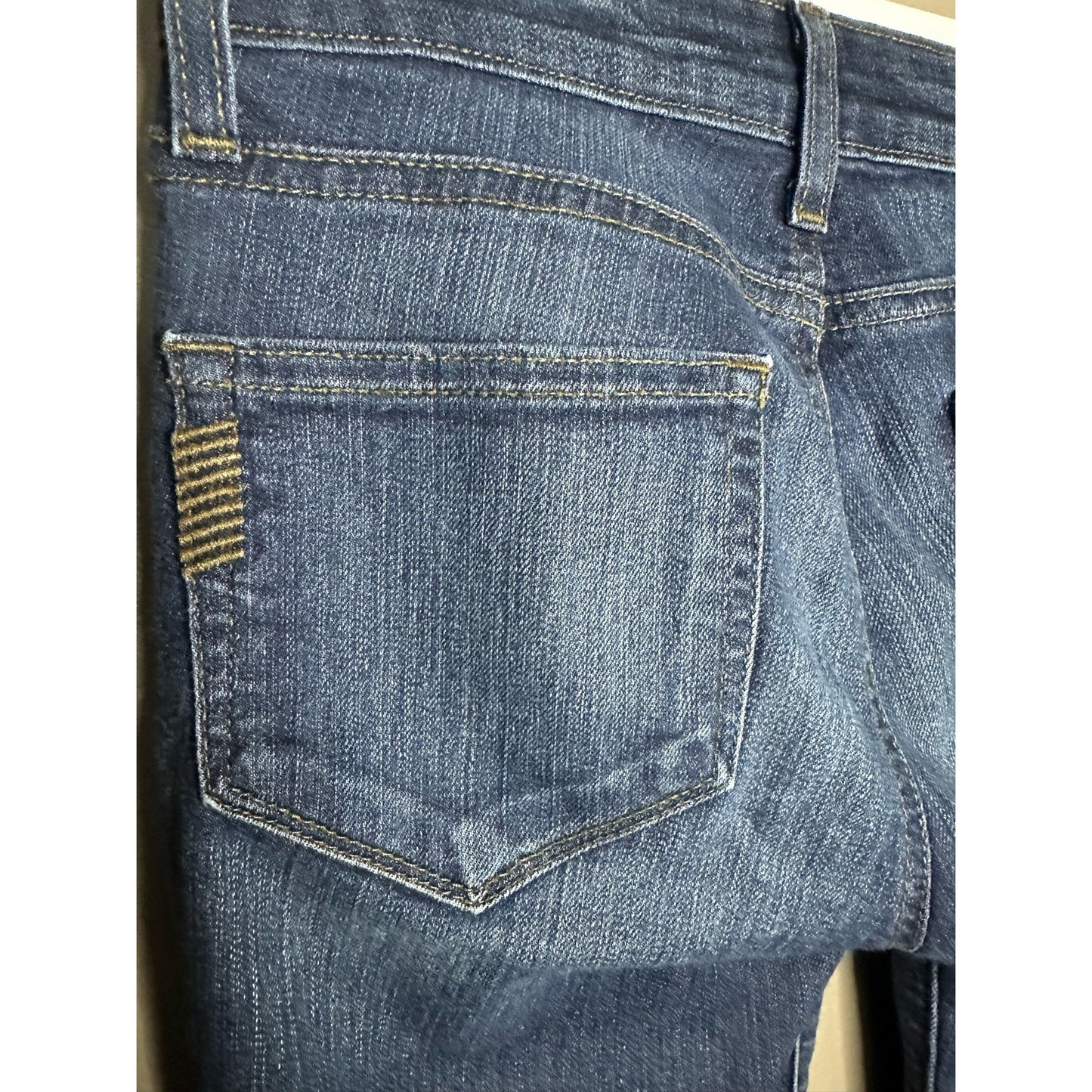 Paige Peg Skinny Medium Wash Blue Jeans Denim Size 25