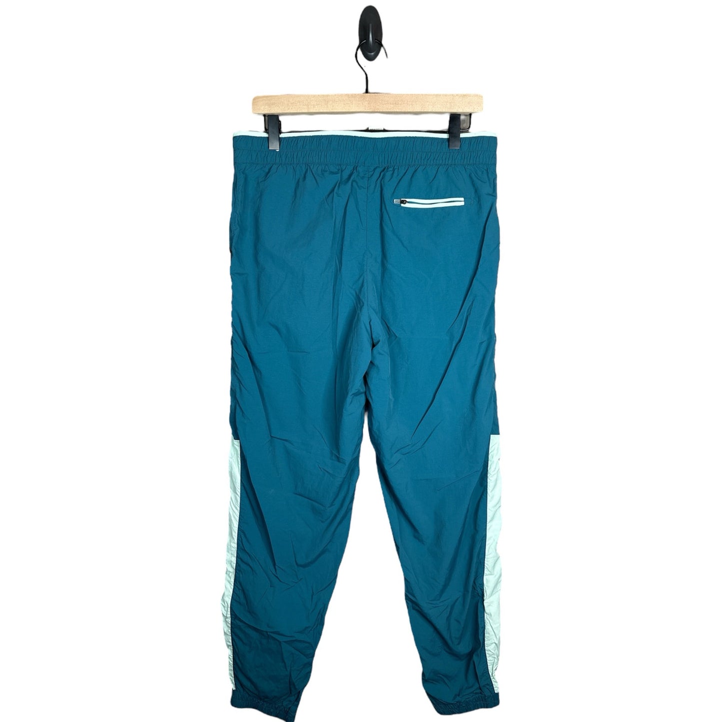 Women's Reebok Teal 'Dragonfly' Windbreaker Tracksuit Joggers Pants Size Medium