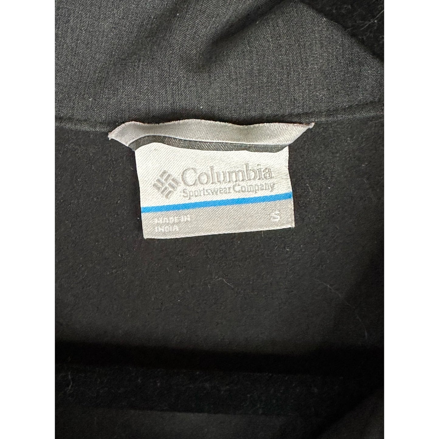 Columbia Grey Black Red UGA Georgia Collared Zip Up Jacket Size Small