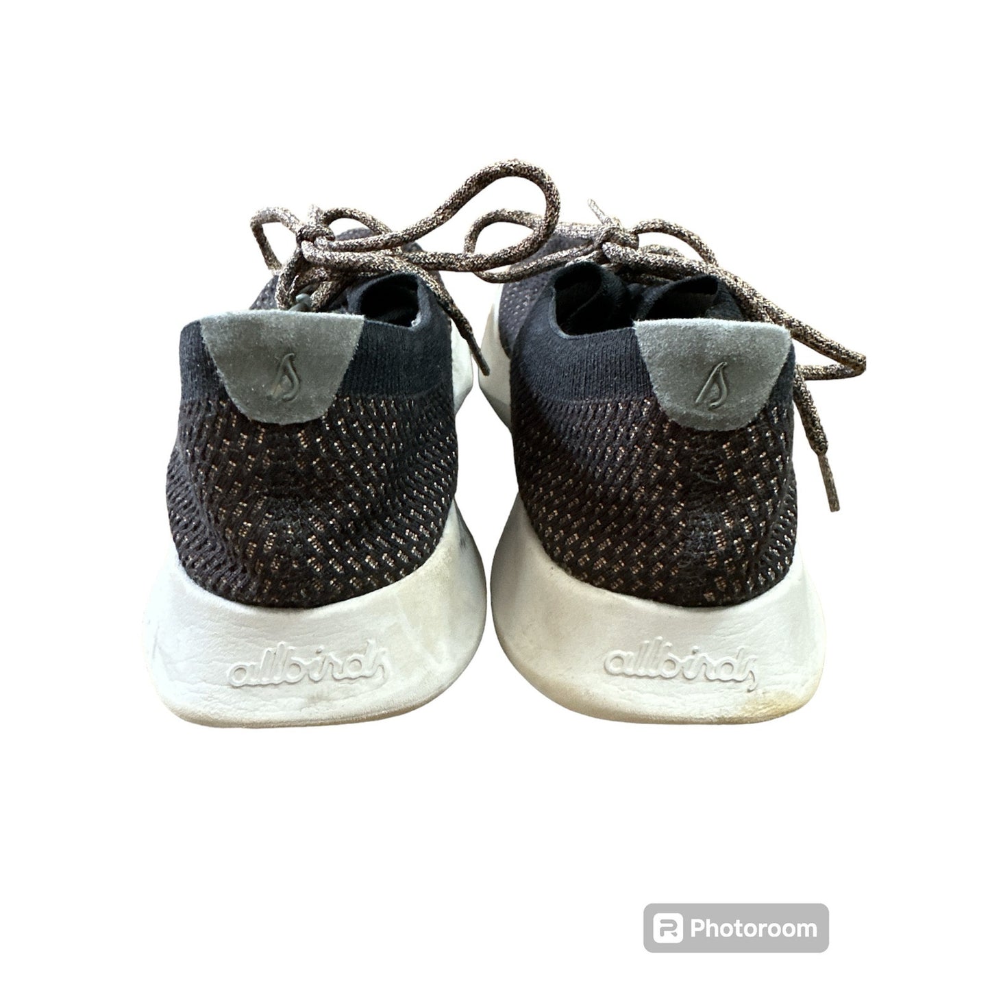 Men’s Allbirds Tree Dasher Black Grey White Running Athletic Shoes Size 11.5