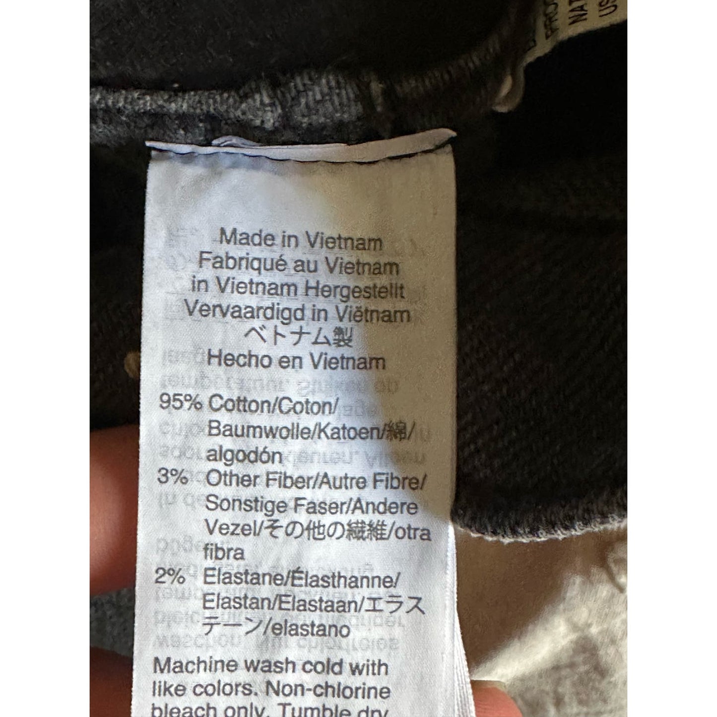 Madewell Black 10” High Rise High Waisted Skinny Jeans in Starkey Wash Size 26