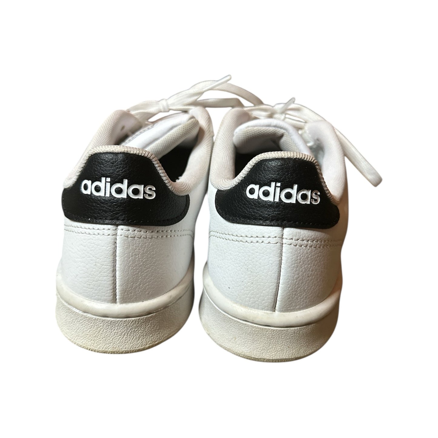 Women’s Adidas Grand Court White Black Lace Up Casual Fashion Sneakers Size 8