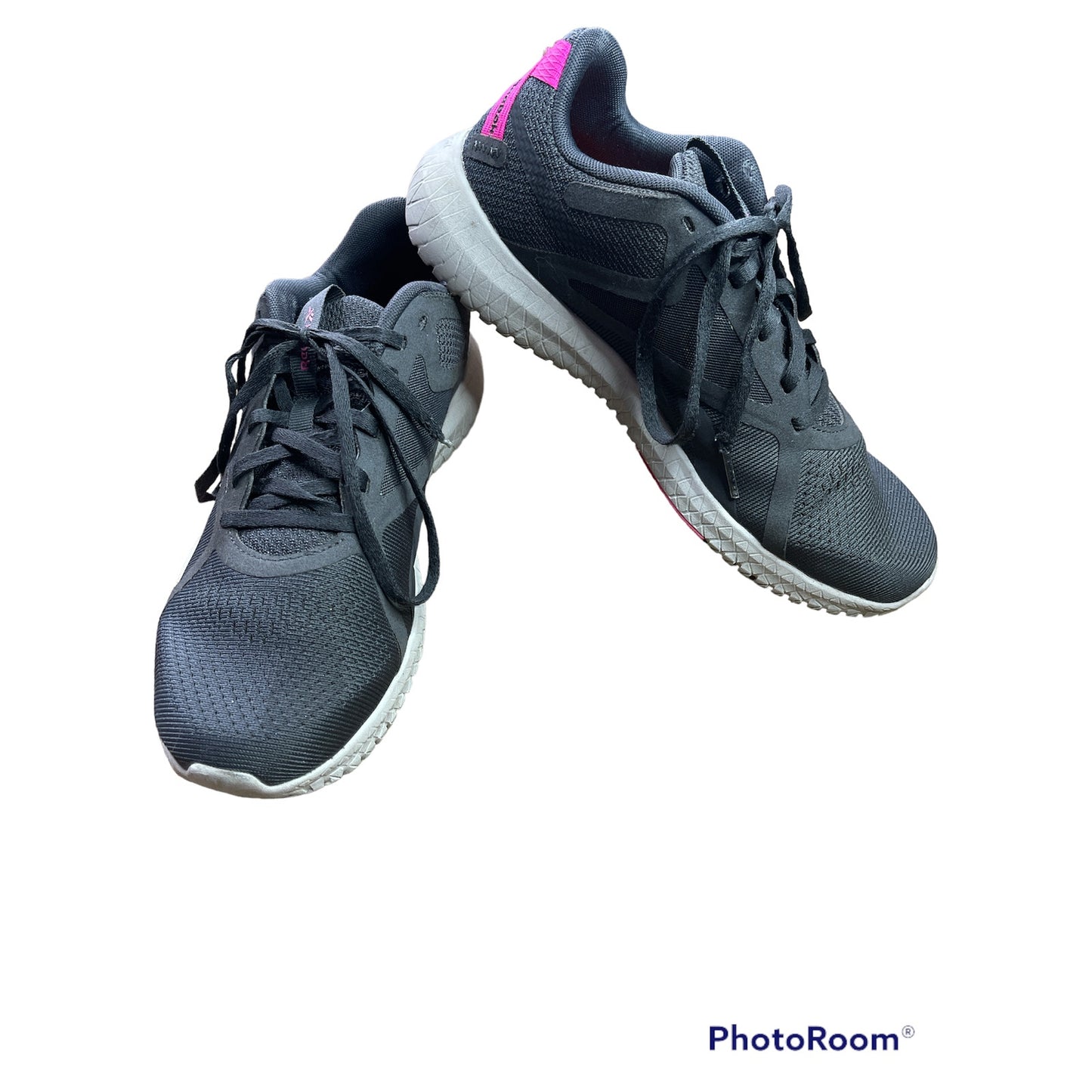Reebok Women’s Flexagon Force 2 Pink Grey Athletic Shoes Size 8