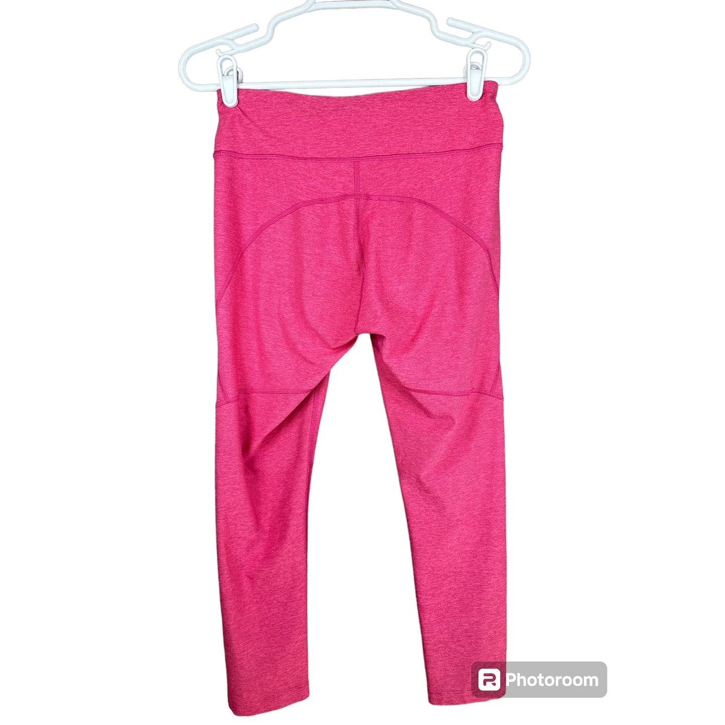 Outdoor Voices Pink 3/4 Cropped Spandex Blend Leggings Size Medium