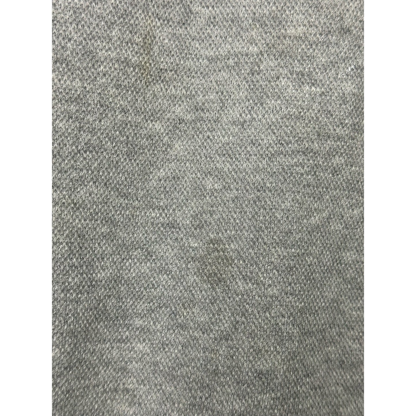 Tommy Hilfiger Grey Long Sleeve Quarter Zip Pullover Distressed Size XL