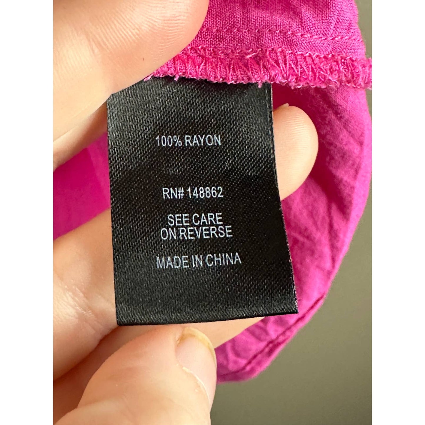 Torrid Pink Sleeveless Pullover Button Down Tank Top Size 0X