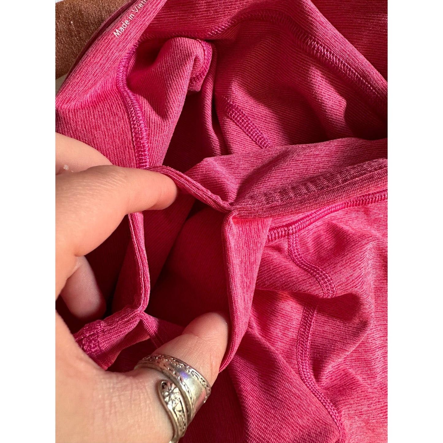 Outdoor Voices Pink 3/4 Cropped Spandex Blend Leggings Size Medium