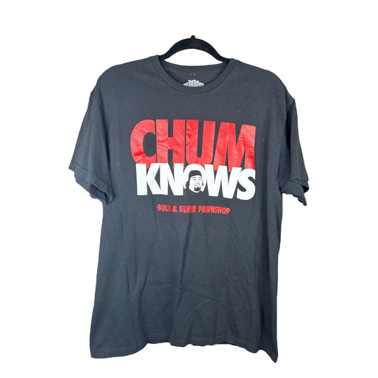 World Famous Pawn Shop ‘Chumlee’ Pawn Stars Short Sleeve Graphic Tee Size Large