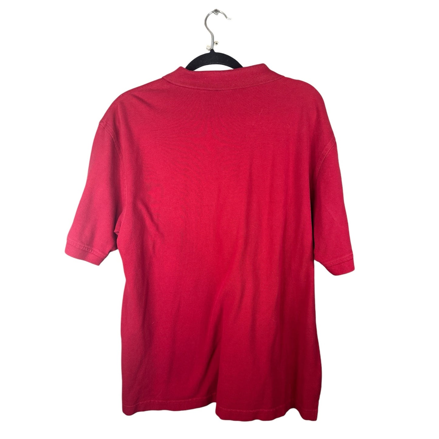 Antigua Men’s Collared Short Sleeve Button Up Red UGA Polo Size Medium