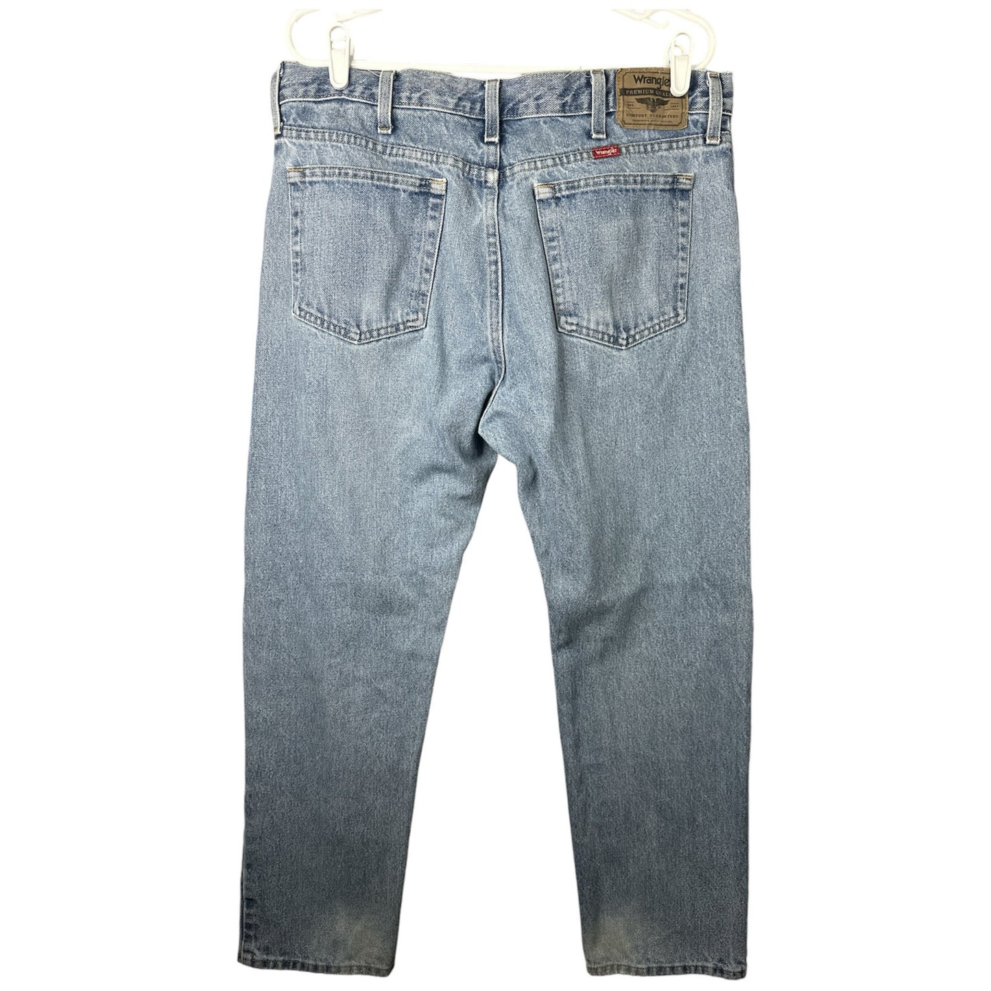 Men’s Wrangler’s 'Five Star Premium Regular Fit' Blue Jean Denim Size 36x30