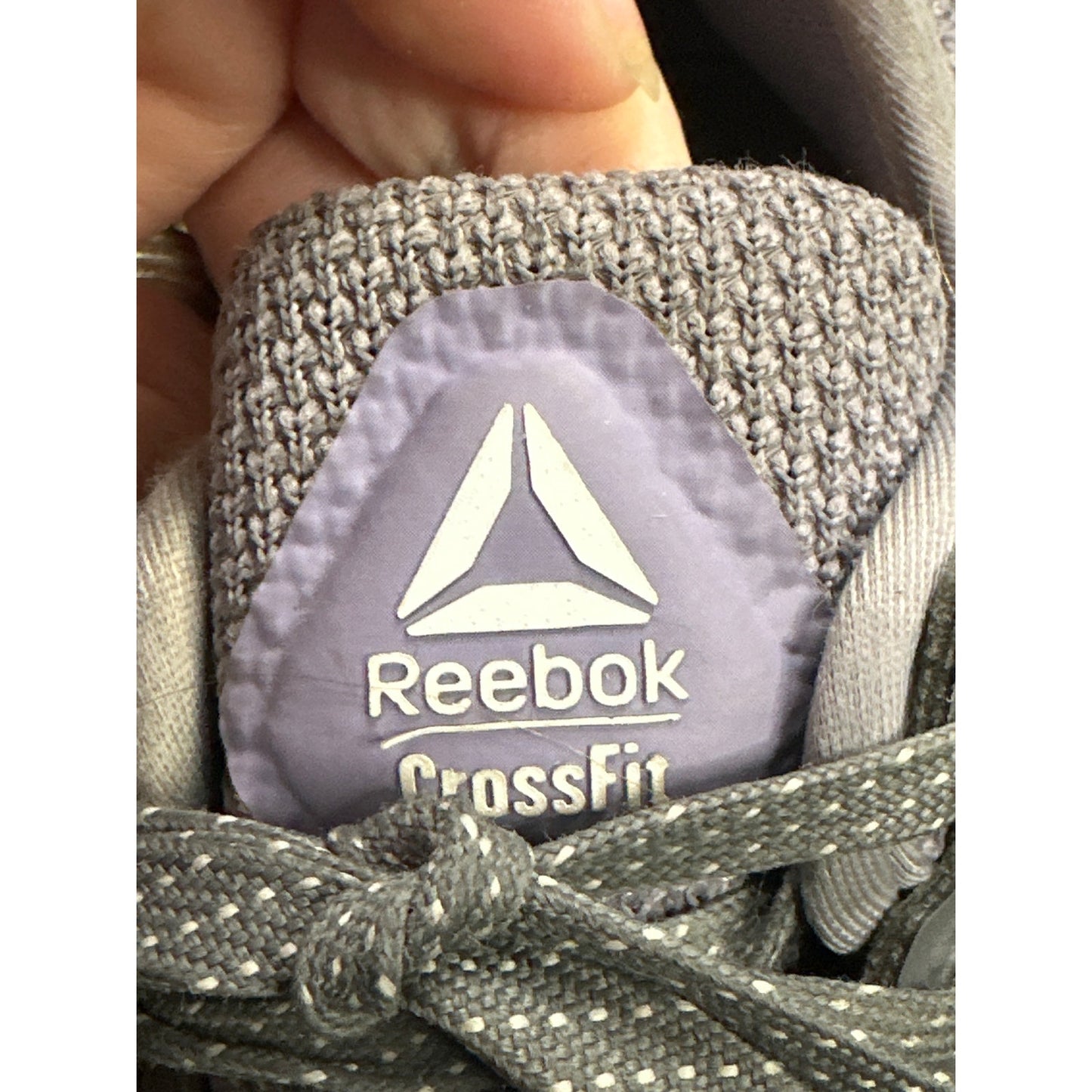 Reebok Women’s Nano 9 Cross Trainer Lace Up Grey Running Tennis Shoe Size 9