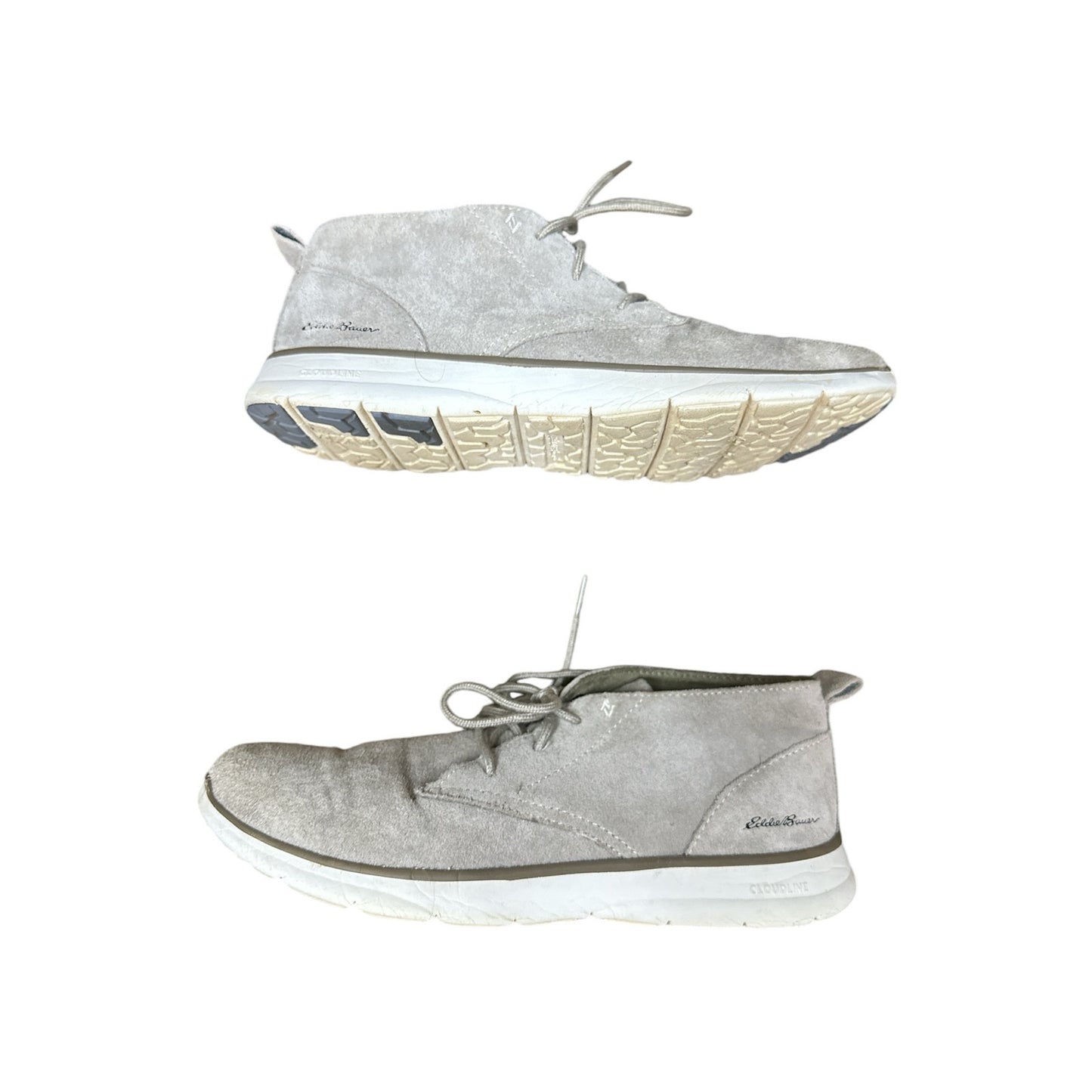Women’s Eddie Bauer Grey Lace Up High Top ‘Cloudline’ Chukka Shoe Size 9.5