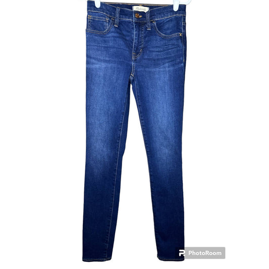 Madewell Tall Roadtripper Blue Jeans Denim in Jansen Wash Size 25