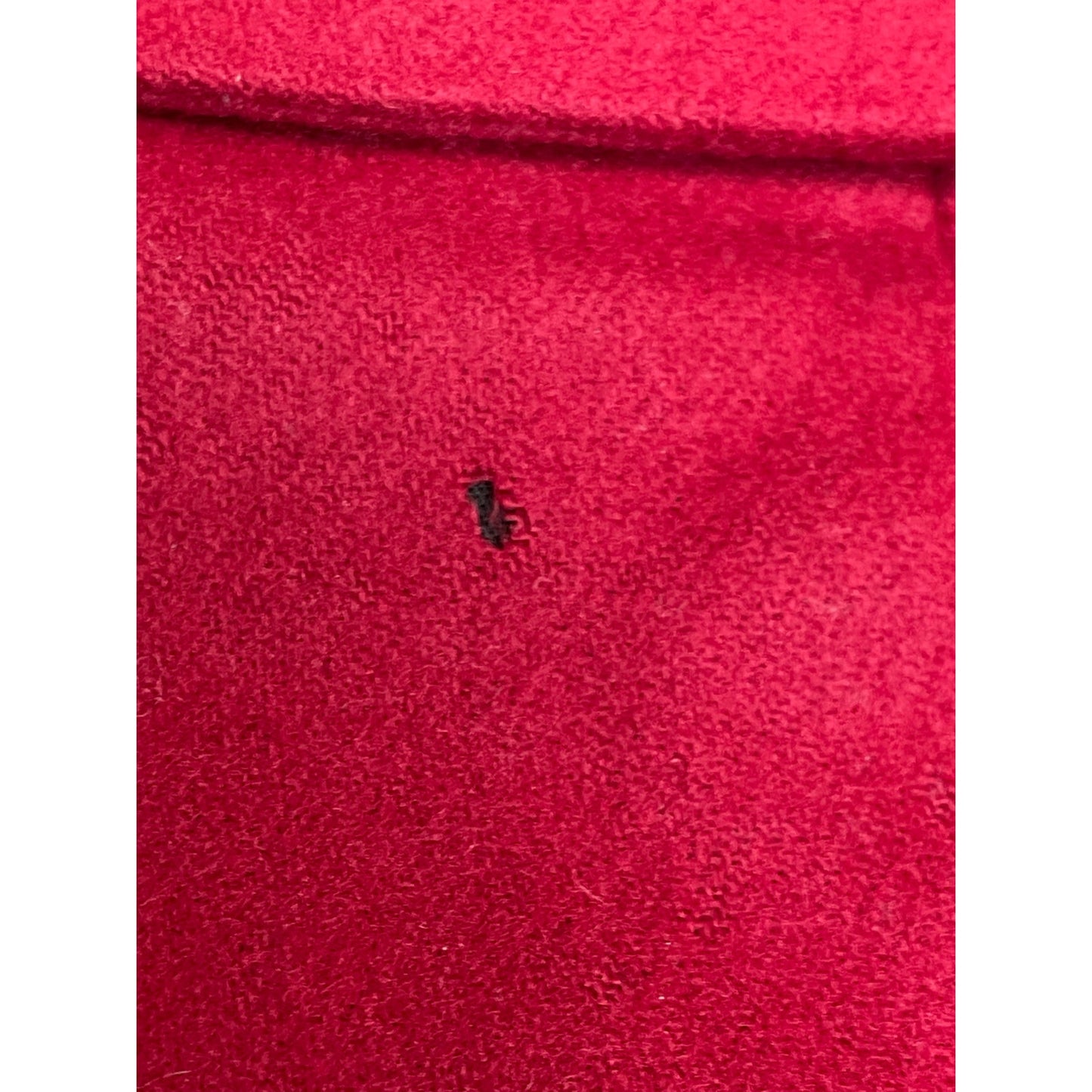Vintage Red Burberry Long Sleeve Gold Button Double Breasted Blazer