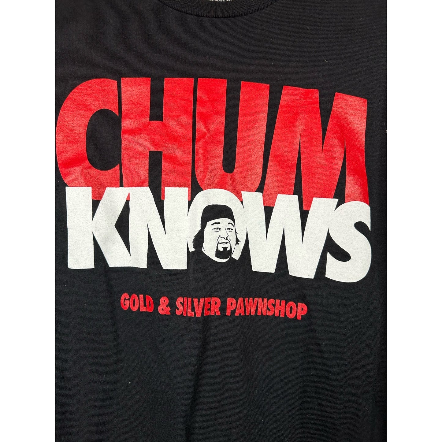 World Famous Pawn Shop ‘Chumlee’ Pawn Stars Short Sleeve Graphic Tee Size Large