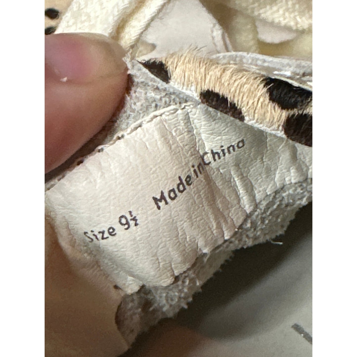Women’s Dolce Vita 'Zaga' White Lace Up Printed Calf Fashion Sneakers Size 9