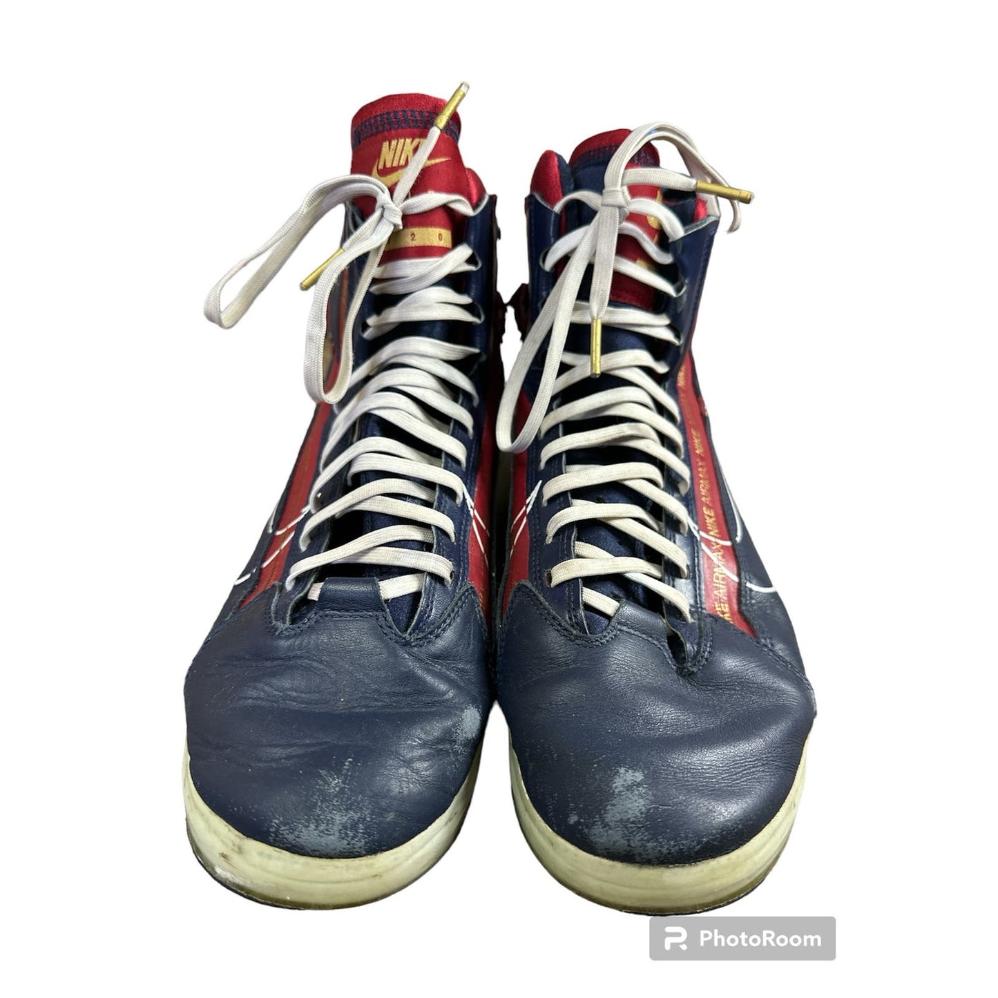 Men’s Nike Red Blue 720 Saturn Olympic A02110-400 Air Max Size 10