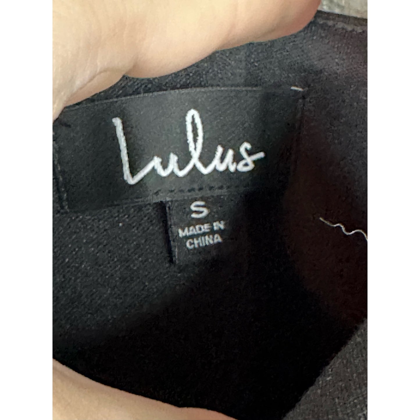 Lulu’s Black Sleeveless Bodycon Mesh Cut Out Short Mini Dress Size Small