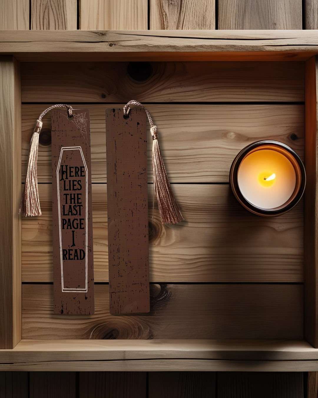 Seasonal Sneak Peek|Handmade Hardboard Halloween Fall Bookmark| Handmade Gifts for Book Lovers & Readers