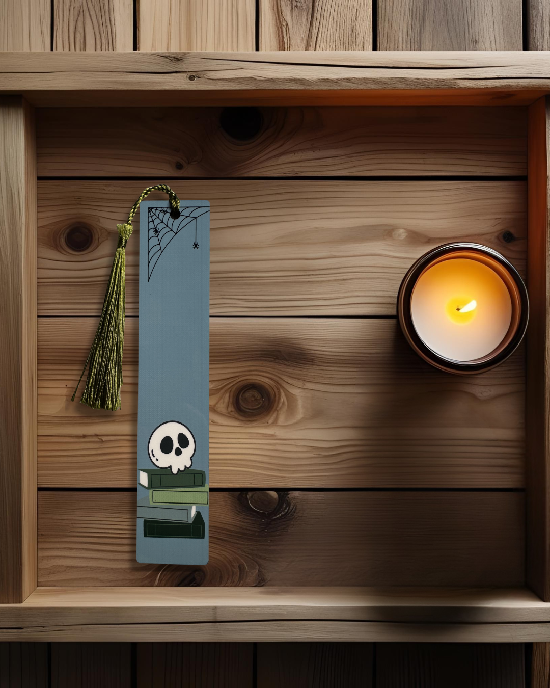 Seasonal Sneak Peek|Handmade Hardboard Halloween Fall Bookmark| Handmade Gifts for Book Lovers & Readers