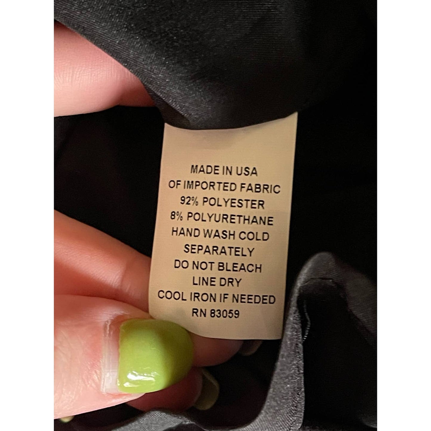 Drew Camouflage Black Grey Suede Zip Up Skirt Size 4