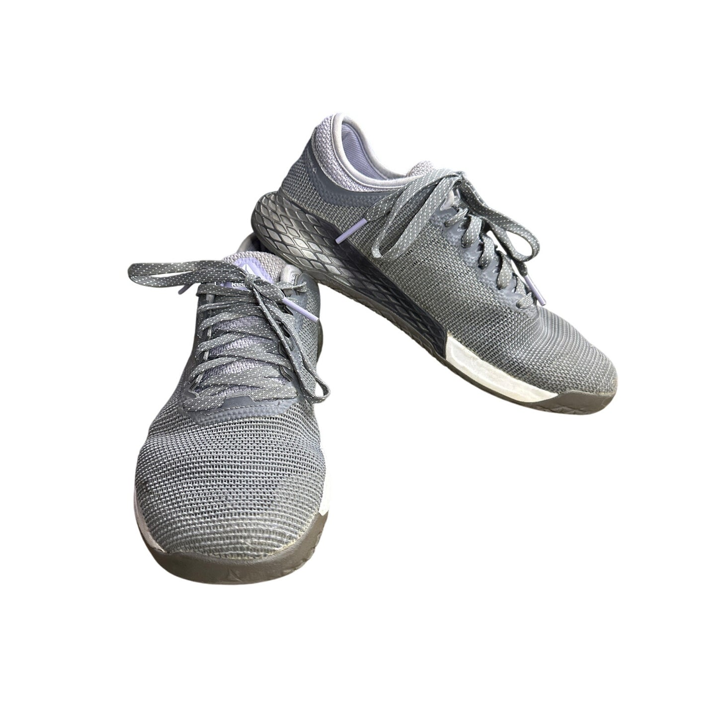 Reebok Women’s Nano 9 Cross Trainer Lace Up Grey Running Tennis Shoe Size 9