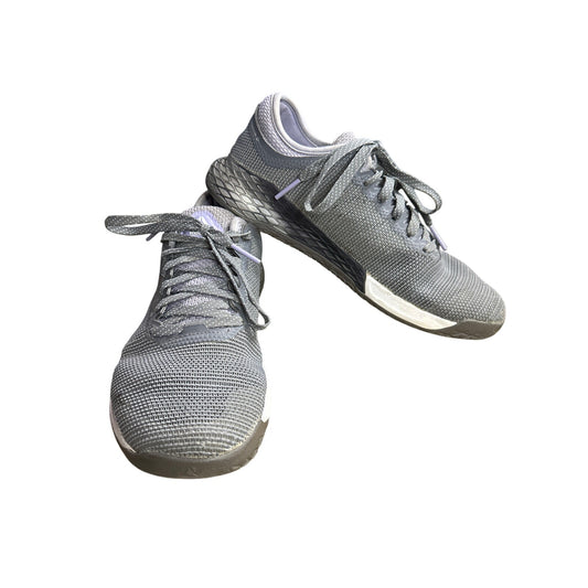 Reebok Women’s Nano 9 Cross Trainer Lace Up Grey Running Tennis Shoe Size 9