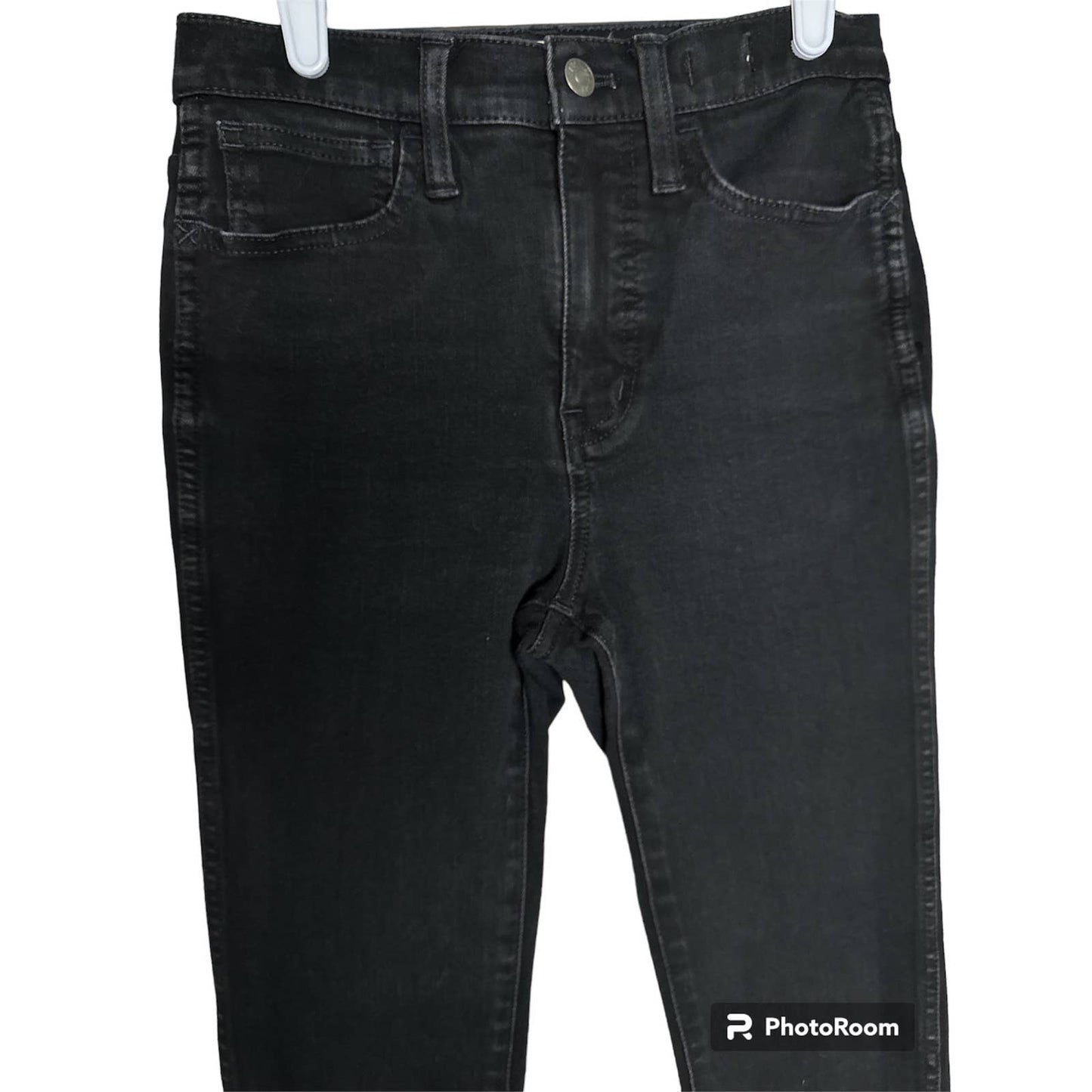 Madewell Roadtripper Jeggings Black Skinny Jeans Size 24