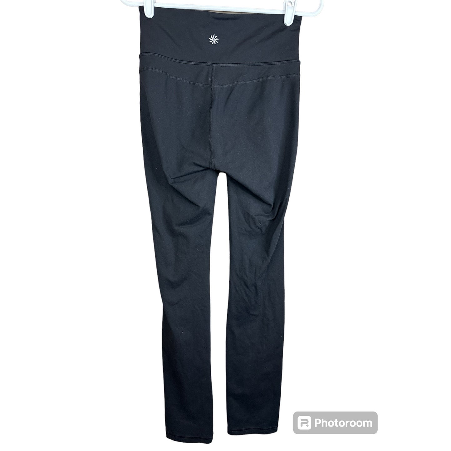 Athleta Black 'Skinny Pant Up' Full Length High Waisted Leggings Size Small
