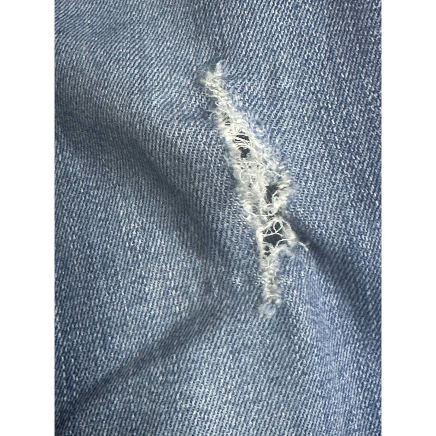 Madewell 10 Inch High-Rise Skinny Jeans Buttonfly Slight Distress Size 26