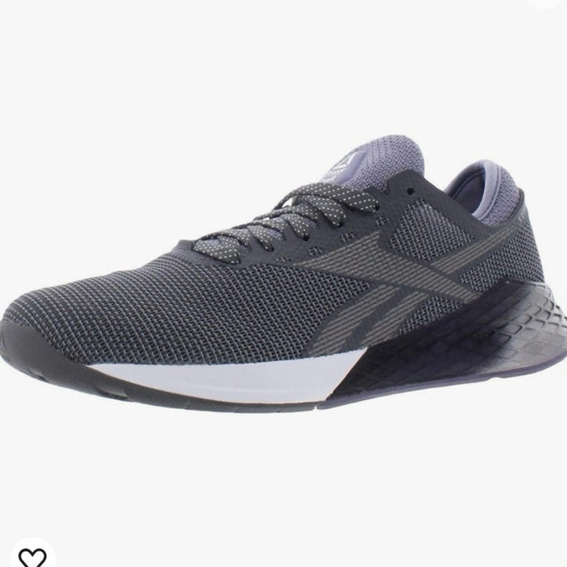 Reebok Women’s Nano 9 Cross Trainer Lace Up Grey Running Tennis Shoe Size 9