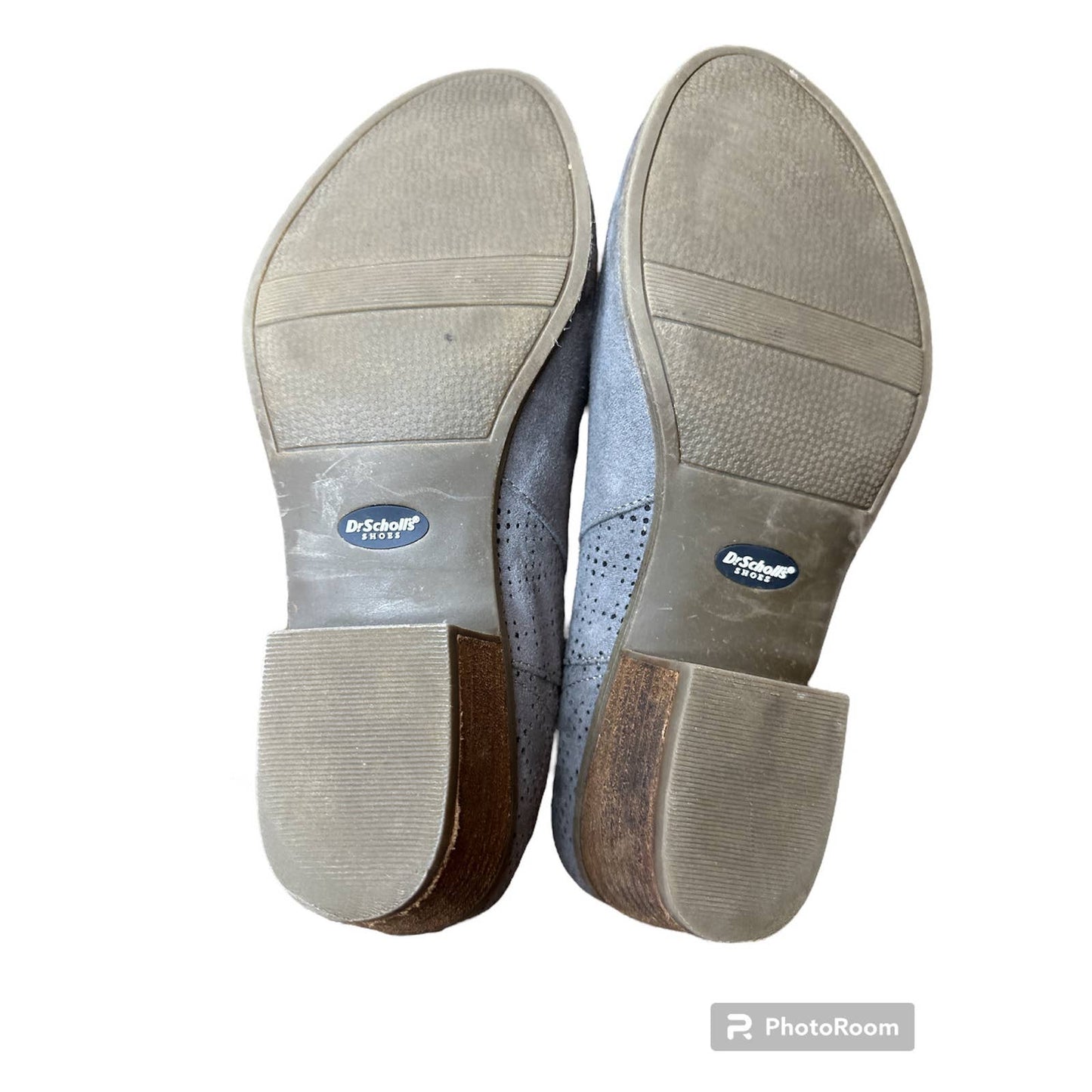 Dr. Scholls Sustainable Comfort Grey Ankle Zip Up Heeled Booties Size 9