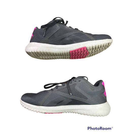 Reebok Women’s Flexagon Force 2 Pink Grey Athletic Shoes Size 8