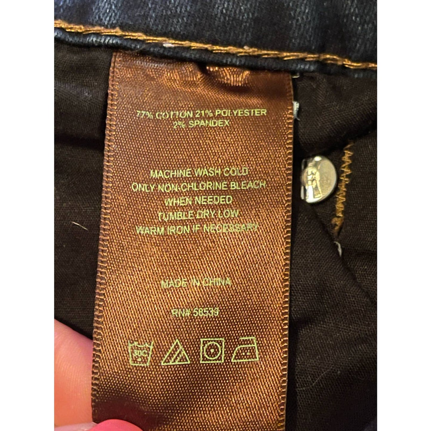 Kut From The Kloth Sienna Dark Wash Skinny Blue Jeans Size 8