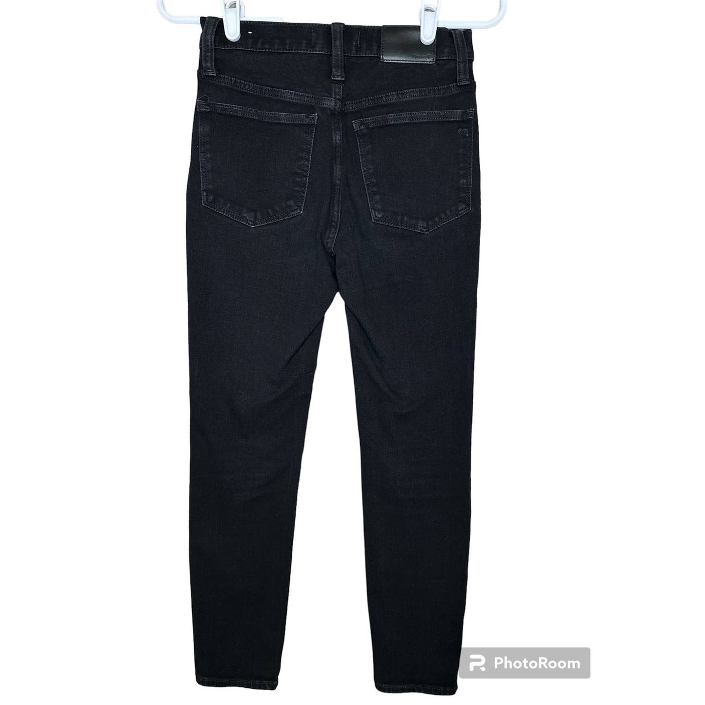 Madewell Roadtripper Jeggings Black Skinny Jeans Size 24