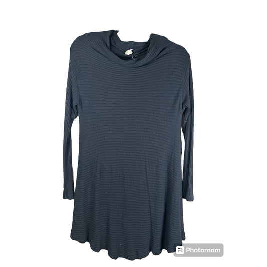 We The Free Long Sleeve 'Lovers Rib Thermal' Tunic Open Back Cowl Neck Size S