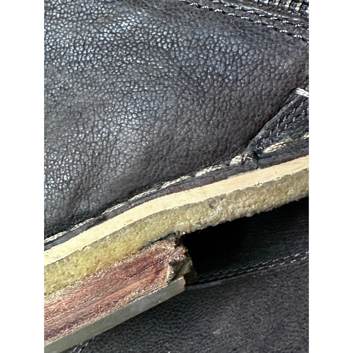 Women's Ugg Clementine Brown/ Black Suede Leather Ankle Chelsea Booties Size 10